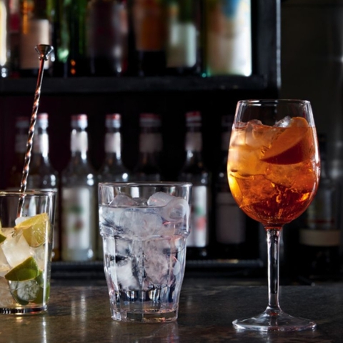 Ly thủy tinh chịu nhiệt Rock bar DOF 39 cl