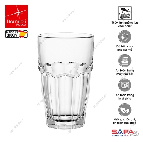 Ly thủy tinh chịu nhiệt Rock bar 65 cl