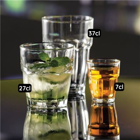 Ly shot thủy tinh chịu nhiệt Rock bar 7 cl