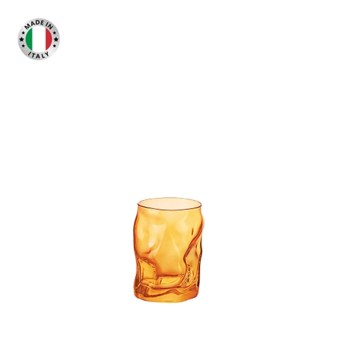 Ly thủy tinh Sorgente 30cl màu cam nhạt