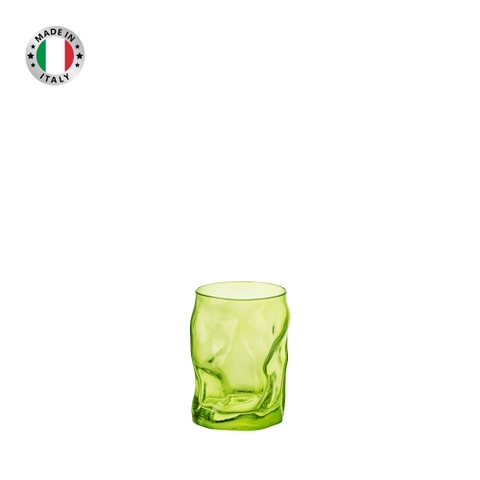 Ly thủy tinh Sorgente 30cl màu xanh lá nhạt