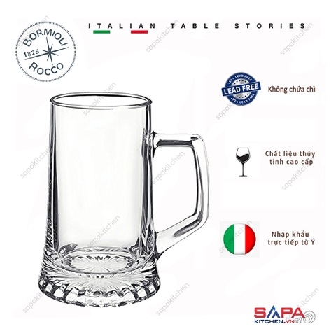 Combo 6 ly bia thủy tinh 400 Stern 51cl