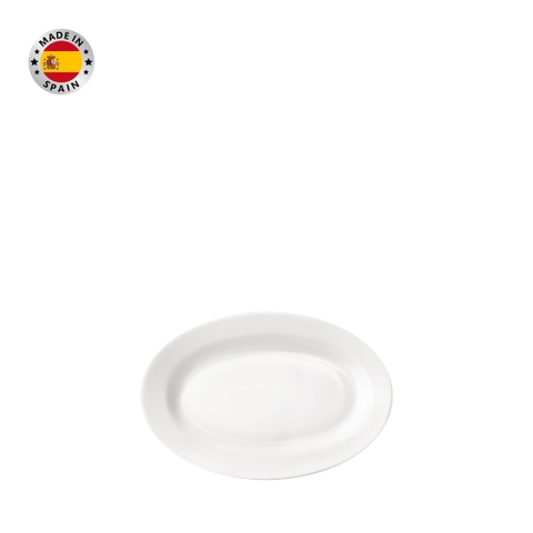 Đĩa thủy tinh oval nhỏ Toledo 23 cm