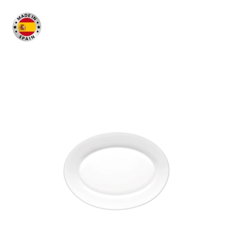 Đĩa thủy tinh oval nhỏ Toledo 22 cm
