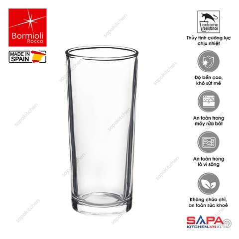 Ly thủy tinh chịu nhiệt Tubos 31cl