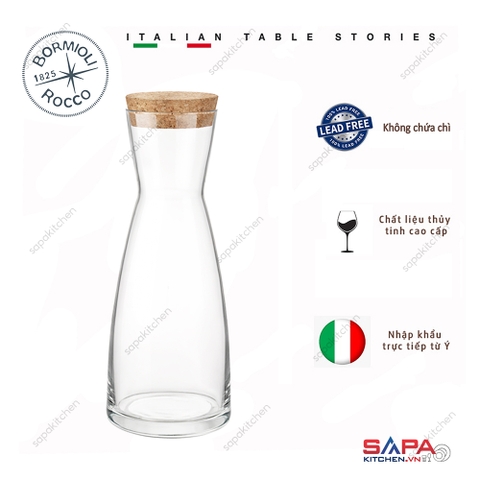 Bình rót thủy tinh Ypsilon 1L có nắp