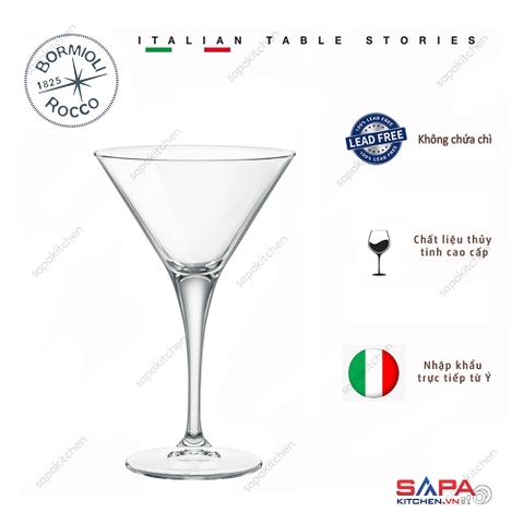 Ly rượu cocktail thủy tinh Ypsilon 25cl