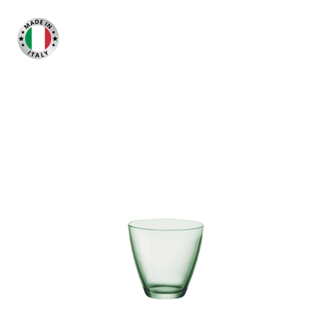 Ly thủy tinh Zeno 26cl màu xanh lá