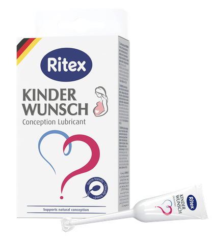 Gel tạo môi trường Ritex Kinder Wunsch - Hỗ trợ thụ thai tự nhiên (KHÔNG HỘP - TÁCH LẺ 4 TUÝP)
