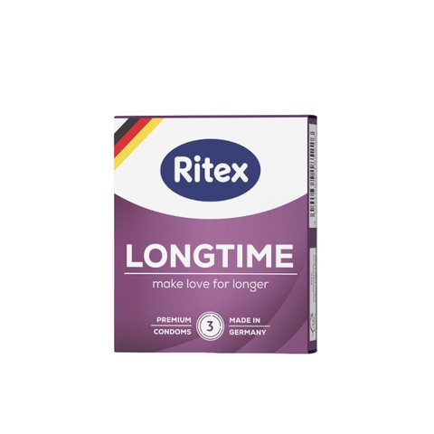 LONGTIME - KÉO DÀI THỜI GIAN bằng vòng đôi vật lý  (Hộp 3C) có kèm quà tặng dao cạo râu