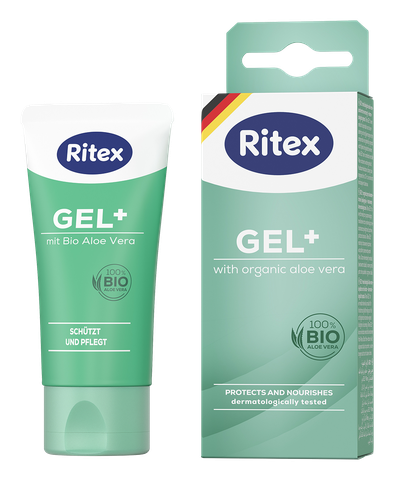GEL BÔI TRƠN DƯỠNG DA LÔ HỘI RITEX GEL+ TUÝP 50ml