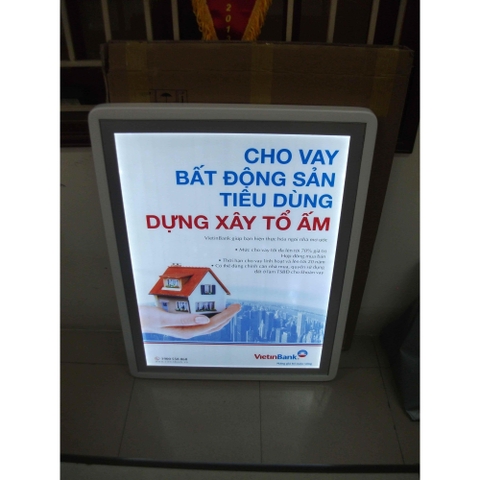 Hộp đèn mỏng VietinBank