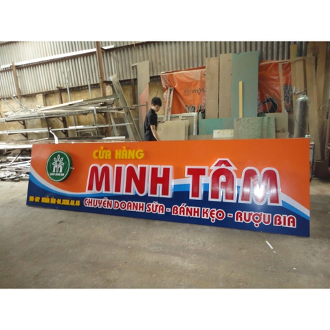 Biển hiệu - Cửa hàng Minh Tâm