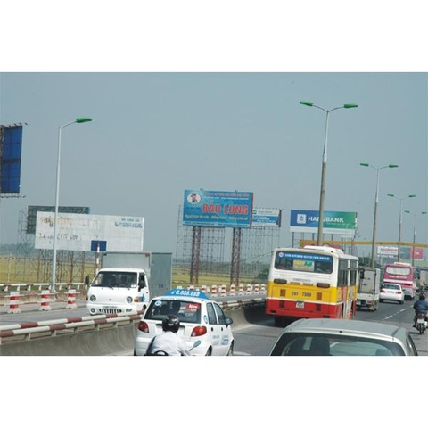 Biển Pano trạm soát vé Nội Bài