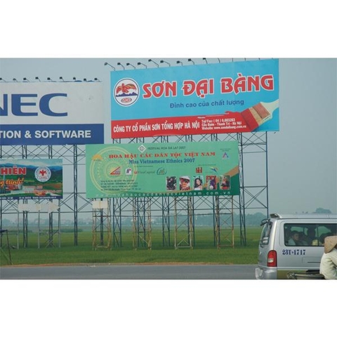 Biển Pano ngã tư Nội Bài