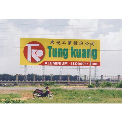 Biển Tung kuang nhà máy Nhơn Trạch Đồng Nai