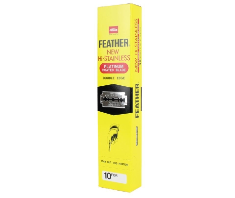 Hộp 200 lưỡi dao lam Feather - Feather Razor Blades