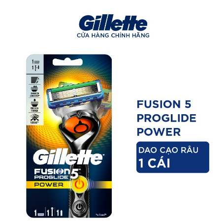 Dao cạo râu Gillette Fusion Proglide Power 1UP
