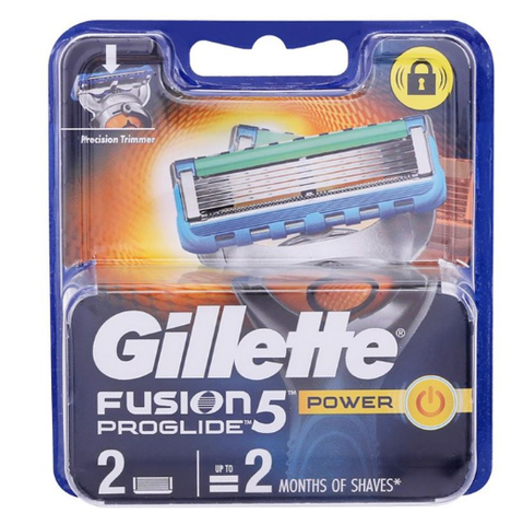 Lưỡi Dao Dạo Gillette Fusion Power Vỉ 2 Cái