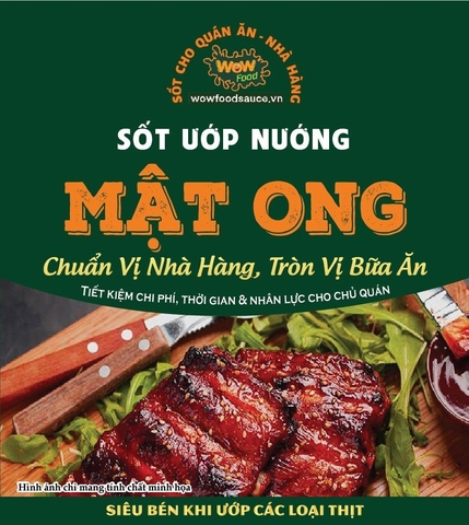 SỐT ƯỚP MẬT ONG