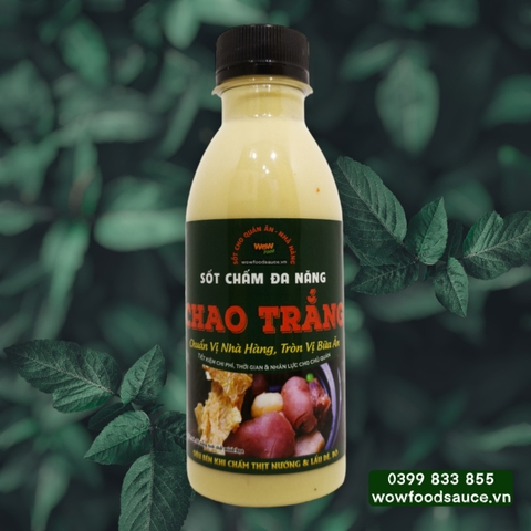 SỐT CHẤM CHAO TRẮNG