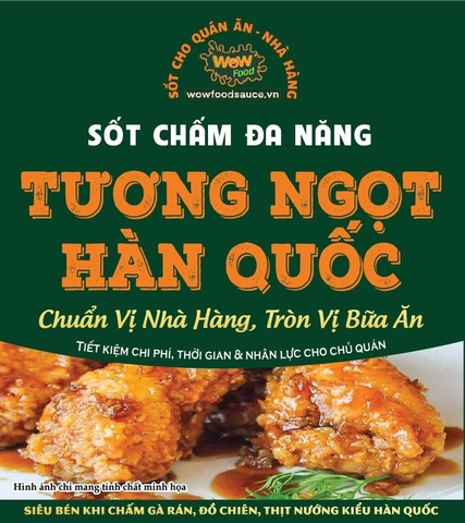 SỐT CHẤM TƯƠNG NGỌT HÀN QuỐC