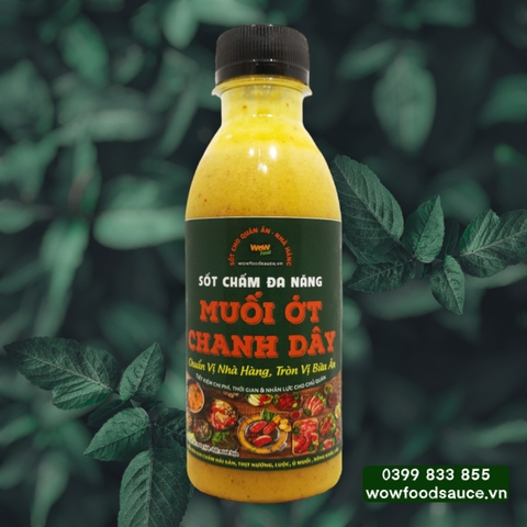 SỐT CHẤM MuỐI Ớt CHANH DÂY