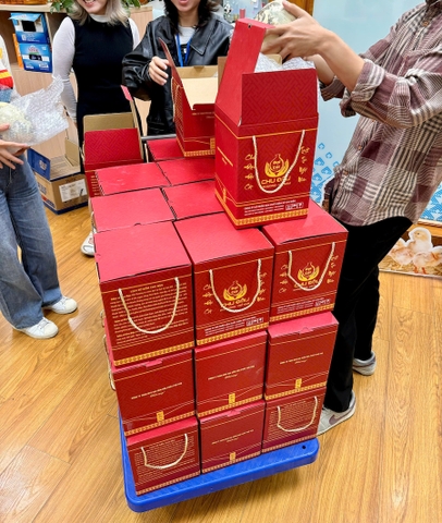 Trứng Tài Lộc H15 Quà Tặng Cuối Năm Cho Khách Hàng Doanh Nghiệp