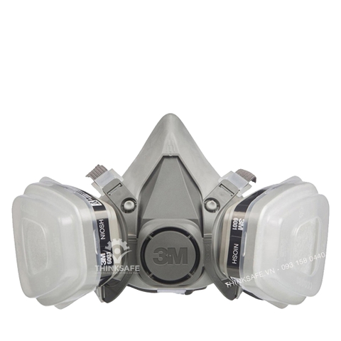 Bộ Mặt Nạ Phòng Độc 3M 6200 Kèm Phin 6001 | Hữu cơ, bụi mịn, khói độc
