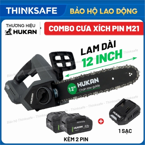 Máy cưa xích pin lam lớn HUKAN G2-C66