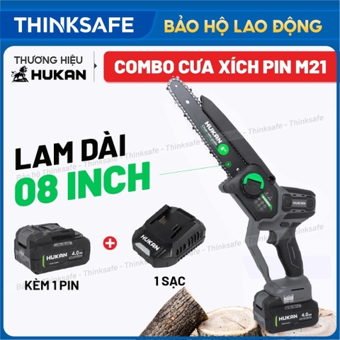 Máy Cưa Xích Pin Hukan G2-CX8ih