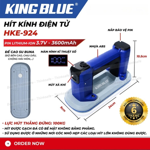 [Mới] Hít kính điện tử Kingblue HKE-924