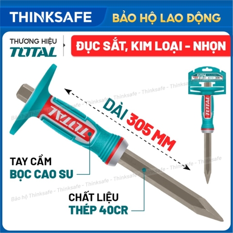 Đục bê tông nhọn TOTAL THT4530416 kích thước 4x16x305mm