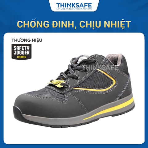 Giày bảo hộ cao cấp Jogger Turbo chống đinh, chống tĩnh điện, siêu nhẹ, chịu nhiệt 300 Giày Jogger chính hãng- THINKSAFE