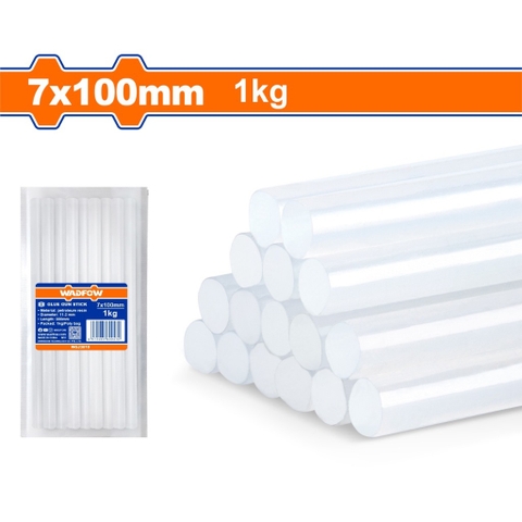 Keo nến Wadfow gồm 1kg thanh keo loại nhỏ 7mm, loại lớn 11mm chất liệu nhựa dầu mỏ, phù hợp máy bắn keo nến - Thinksafe