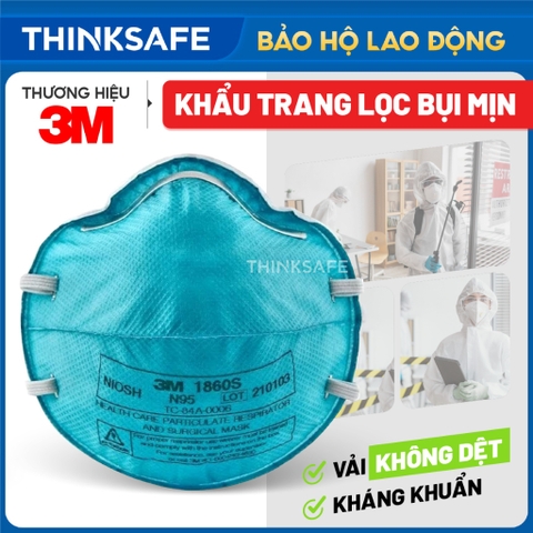 Khẩu Trang 3M 1860 Chính Hãng | Tiêu chuẩn N95