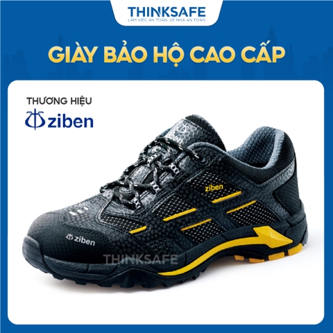 Giày bảo hộ Hàn Quốc Ziben 193I thoáng khí, chống trơn trượt, giày cách điện 14kV, chính hãng
