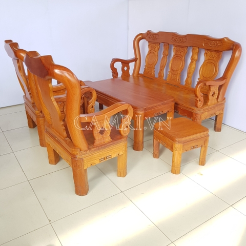 BỘ TRIỆN GỖ GÕ ĐỎ TAY 10