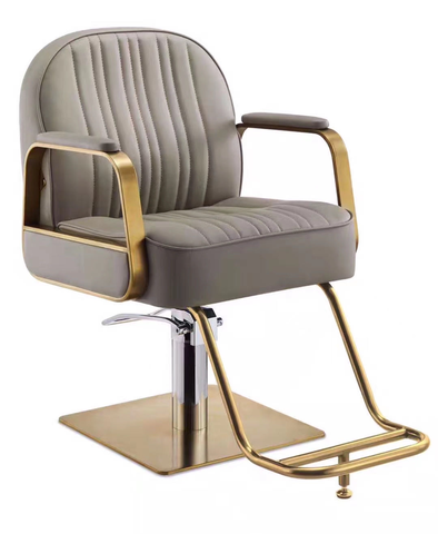 Ghế Ousili N888 tay vuông mạ vàng