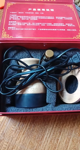 Cốc nhiệt hồng ngoại đá trắng