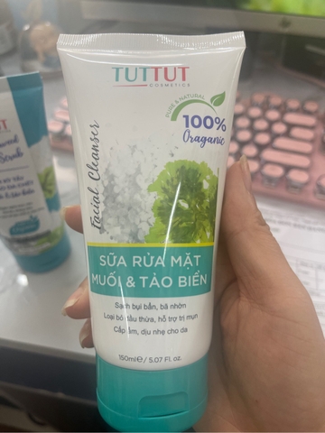 Sữa rửa mặt organic Tuttut