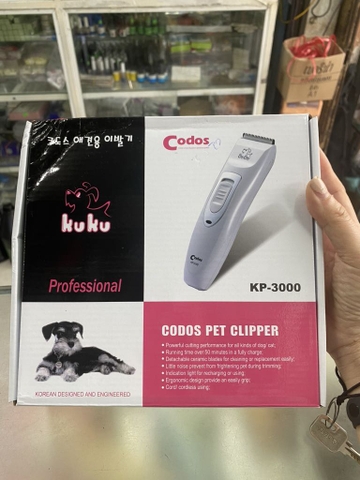Tông cắt lông chó mèo Codos KP3000