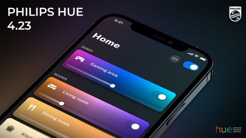 Tính năng mới trên phiên bản Philips Hue 4.23