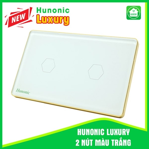 Hunonic Luxury 2 Nút Màu (Trắng, Đen)