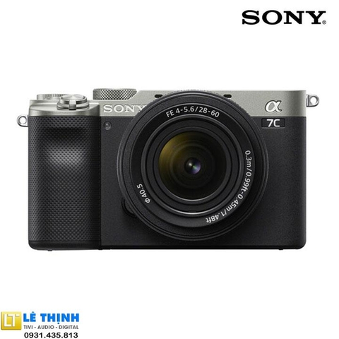 MÁY ẢNH SONY ALPHA A7C KIT SONY FE 28-60MM F4-5.6 / ILCE-7CL /BẠC