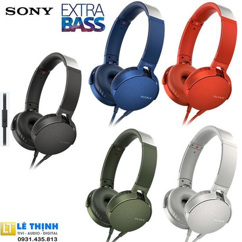 Tai nghe Sony Extra Bass MDR-XB550AP