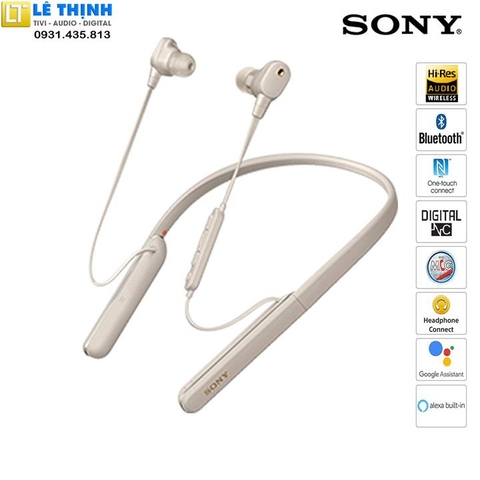 Tai nghe không dây Hi-res chống ồn Sony WI-1000XM2 (Bạc)