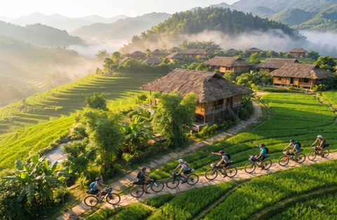 14 DAY NORTH VIETNAM CYCLING TOURS | REMOTED HIGHLAND & ETHNIC VILLAGES