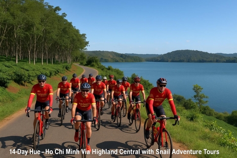 14 DAY HUE - HO CHI MINH VAI HIGHLAND CENTRAL CYCLING TOURS
