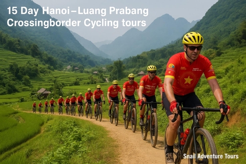 15 DAY VIETNAM - LAOS CROSSING BORDER CYCLING TOUR |HANOI -LUANG PRABANG